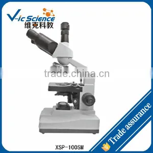 XSP-100SM Trinocular Head WF10X Multi-Purpose Biological Microscope thumbnail-1