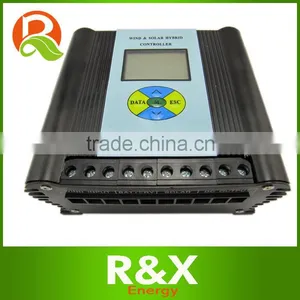 600w Wind/solar Hybrid Controller 12v/24v Charge Controller With LCD Display. Used for Wind and Solar Power System. thumbnail-1
