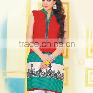 Fancy Printing Long Dress Tunics thumbnail-4