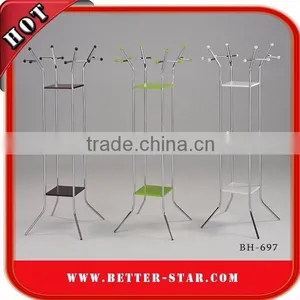 Hanging Clothes Rack, Clothes Hanger Rack, Vertical Clothes Hanger Rack thumbnail-4