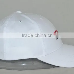 Guangzhou Professional Custom 100% Cotton White Hat Factory Famous Auto Brand Baseball Cap thumbnail-4