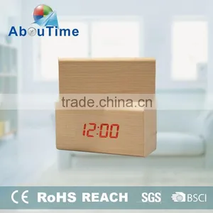 Smart Wood Led Digital Clock thumbnail-2