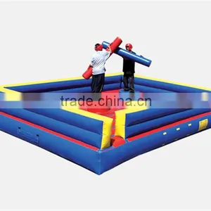 Hot 2016 Inflatable Gladiator Jousting , Interactive Games Inflatable Joust Arena thumbnail-1