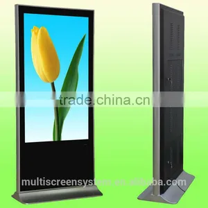 55 Inch Lcd Indoor Advertising Screens 1080p Screen Smart tv Media Screen Supermarket Floor Display thumbnail-1