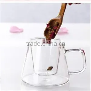 High Quality 350ml Heat Resistant Borosilicate Glass Tea Cup/pot Hand-made thumbnail-5