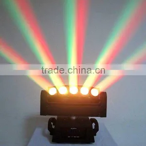 2015 New 5x10w Led Rgbw 4in1 Mini Led Moving Head Spider thumbnail-5