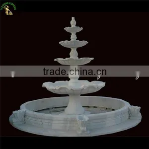 Hand Carved Marble Garden Fountains thumbnail-1