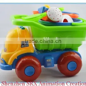 OEM Wholesale Plastic Trolley Sand Pit Tools Set Beach Toys Summer Toys,outdoor Summer Toys Colorful Beach Toys,play Summer Toys thumbnail-2