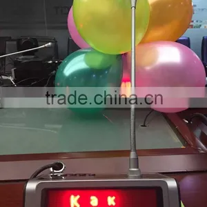 Table Microphonem Desktop Speech and Voting Delagate Unit With LED Display, Video Conference Microphone Speaker System thumbnail-2