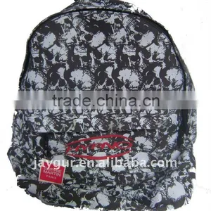 Skull Print School Bags and Backpack thumbnail-1