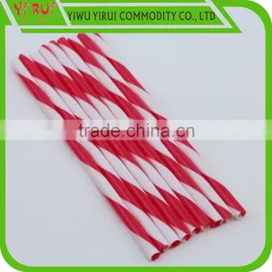 Straight Drinking Straw With pp Spiral Colorful Straw thumbnail-3