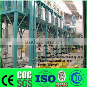 South Africa Maize Flour, Meal, Grtis, Samp of 50T per 24h Maize Milling Line thumbnail-1