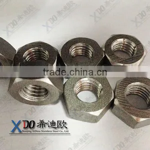 Inconel625 Hex Nut UNS N06625 Hex Nut EN 2.4856 Hex Nut Alloy625 thumbnail-3