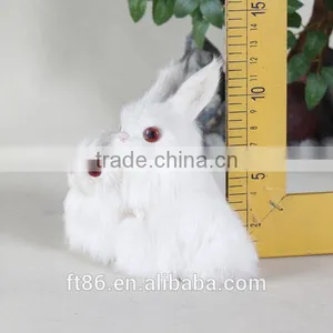 Replica Easter Realistic Bunny Handmade Plush Toy Animal thumbnail-5