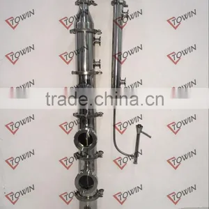 50-500Lt Complete Modular Moonshine Stills/Distiller With Bubble Plates For Sale thumbnail-2