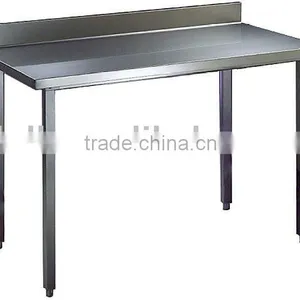 Stainless Steel Table With Back (ISO9001:2000 APPROVED) thumbnail-1