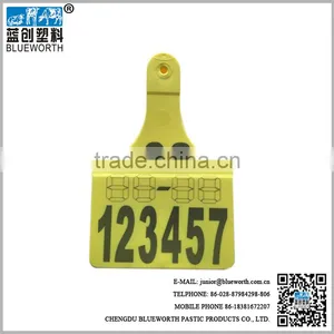 Chinese High Quality Advanced Polyurethane Formulation Rfid Uhf Animal Ear Tag thumbnail-1