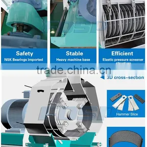 Vertical Grinding Mill for Wheat FDSP Bone Grinding Machine for Feed Plant thumbnail-3