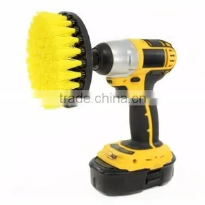 Yellow Drill Brush Carpet Brush With Medium Stiffness Bristles by Drillbrush thumbnail-1