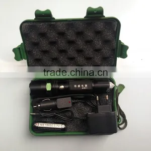 Rechargeable Zoom Flashlight LED Flashlight Tactical Flashlight Led Torches thumbnail-6