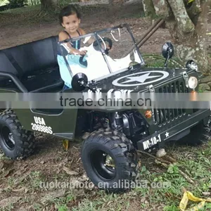 Kids Seat on Mini Jeep for Outdoor Drive/park Drive Mini Jeep (TKG110-Z) thumbnail-1