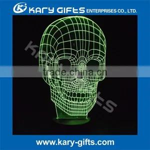 LED Light With Rechargeable Battery 3d Illusion Decor Lamp thumbnail-3