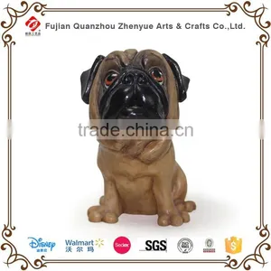 2016 Resin Sitting Small Dog Figurine thumbnail-1