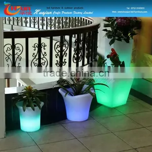 Rechargeable Rectangle Chair LED ChLED Funiture Colorful Changing LED Flower Style Chair / Light/Colorful LED Night Light thumbnail-4