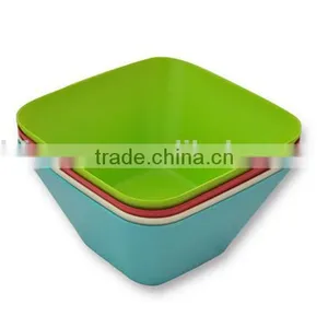 Salad Bowl ,Degradable Biodegradable Bamboo Fiber Bowl thumbnail-1
