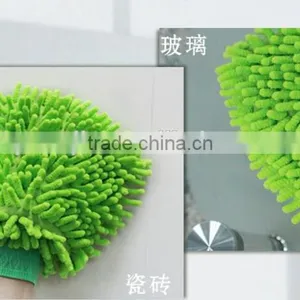 Small Order Stock Strong Absorb Shenil Double Side Home Cleaning Gloves thumbnail-4