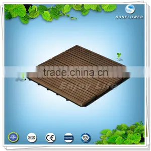 DIY Wood Plastic Composite Decking Tile thumbnail-1