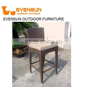 2016 China Manufacturer Vintage Rattan Wick High Chair Bar Stool thumbnail-1