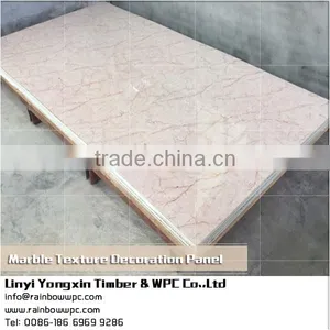 Marble Texture Waterproof WPC Board / Panel With PVC Film for Interior Decoration BIfrost Brand thumbnail-3