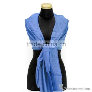 Authentic Silk Scraft, 100% Handmade in Vietnam, Dyed Color, Various Pattern thumbnail-3