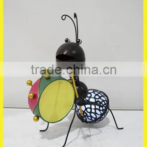 YS13728 Cheap Animal Solar Metal Drum Led Light thumbnail-1