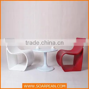 Indoor Furniture Modern Furniture Fiberglass Dining Chairs thumbnail-6