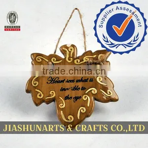 Maple Leaf Shape Ceramic Decorative Door Wall Hangings thumbnail-1