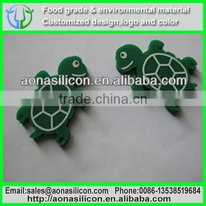 Silicone Rubber Tortoise Earphone Cord Wire Cable Winder Organizer Holder thumbnail-1