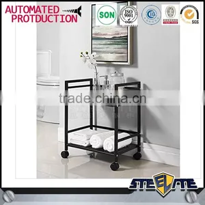 Hotel Furniture Metal Material Movable Snake Food Display Rack thumbnail-4