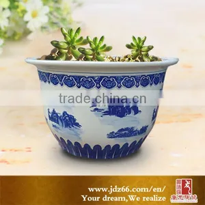 Chinese Beautiful Jingdezhen Antique Blue and White Porcelain thumbnail-4