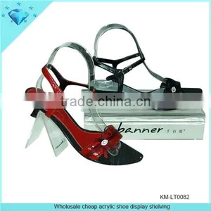 Wholesale Cheap Acrylic Shoe Display Shelving thumbnail-1