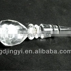 Wholesales Heart Shape Acrylic LED Light Wine Bottle Stopper thumbnail-2