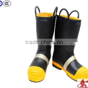 Anti Slip Fire Fighter Boots With Carbon Fiber Lining thumbnail-4