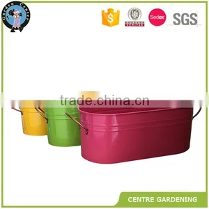 Hanging Galvanized Stainless Steel Bucket thumbnail-2
