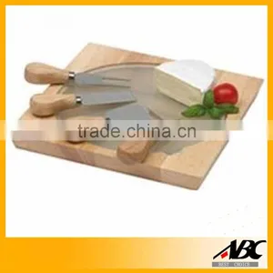Pine Wood Cutting Board Cheese Board Set thumbnail-5