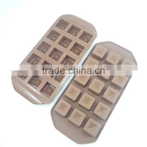 15 Cup Three-dimensional Chocolate Silicone Ice and Cake Use Tray thumbnail-2