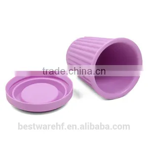 2016 Silicone Cup FDA Silicon Collapsible Silicone Cup thumbnail-5