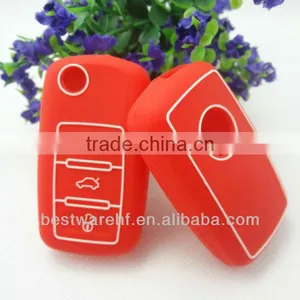 Fashion 2010 2013 Fob Smart Volkswagen 3 Buttons EOS,Loungyee,car Key Cover Jackets.remote Key Cover Case thumbnail-6