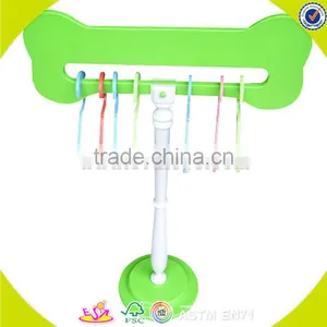 Wholesale Pink Wooden Doll Chair for Kids Lovely Toddler Wooden Doll Chair Bring Fun W08F024 thumbnail-3