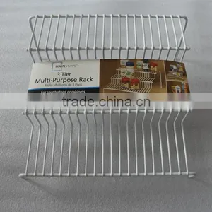 Spice Rack Organizer/White 3 Tier Kitchen Spice Rack Organizer thumbnail-1